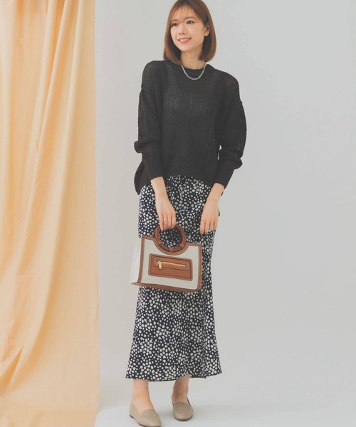 RODE SKO（ロデスコ）の「キャンバスコンビトートバッグ（ハンドバッグ・レディース・ブラウン・ONE）」の12枚目の写真