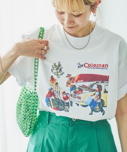 coen（コーエン）の「ビーズミニショルダーバッグ（ショルダーバッグ・レディース・ケリーグリーン/ピンク/ホワイト・FREE）」の8枚目の写真