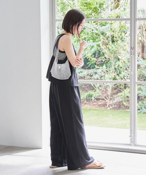 coen（コーエン）の「ビーズミニショルダーバッグ（ショルダーバッグ・レディース・ケリーグリーン/ピンク/ホワイト・FREE）」の10枚目の写真