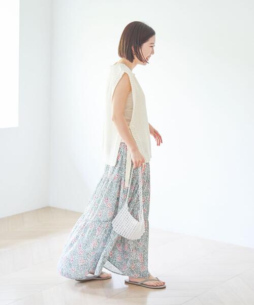 coen（コーエン）の「ビーズミニショルダーバッグ（ショルダーバッグ・レディース・ケリーグリーン/ピンク/ホワイト・FREE）」の12枚目の写真