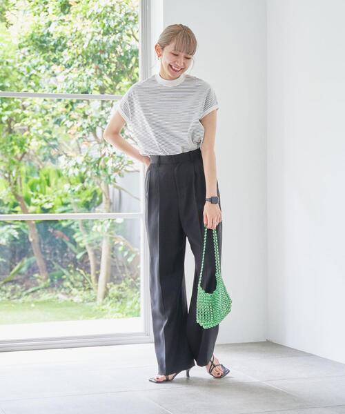 coen（コーエン）の「ビーズミニショルダーバッグ（ショルダーバッグ・レディース・ケリーグリーン/ピンク/ホワイト・FREE）」の19枚目の写真