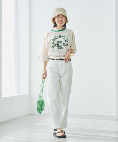 coen（コーエン）の「ビーズミニショルダーバッグ（ショルダーバッグ・レディース・ケリーグリーン/ピンク/ホワイト・FREE）」の22枚目の写真