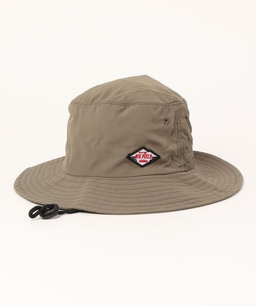 BIG FIELD（ビッグフィールド）の「サファリハット/UVカット(kids/S～L)（ハット・キッズ・オリーブ/ライトブルー/サンドベージュ/レッド/ネイビー/ブラック・S/M/L）」の4枚目の写真