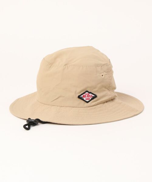 BIG FIELD（ビッグフィールド）の「サファリハット/UVカット(kids/S～L)（ハット・キッズ・オリーブ/ライトブルー/サンドベージュ/レッド/ネイビー/ブラック・S/M/L）」の3枚目の写真