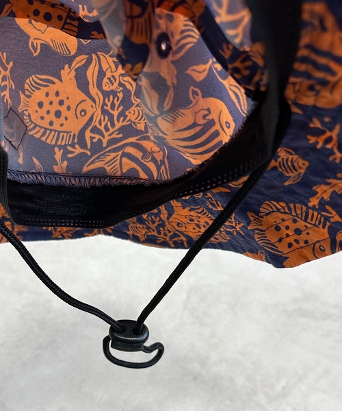 BIG FIELD（ビッグフィールド）の「サファリハット/UVカット(kids/S～L)（ハット・キッズ・オリーブ/ライトブルー/サンドベージュ/レッド/ネイビー/ブラック・S/M/L）」の8枚目の写真