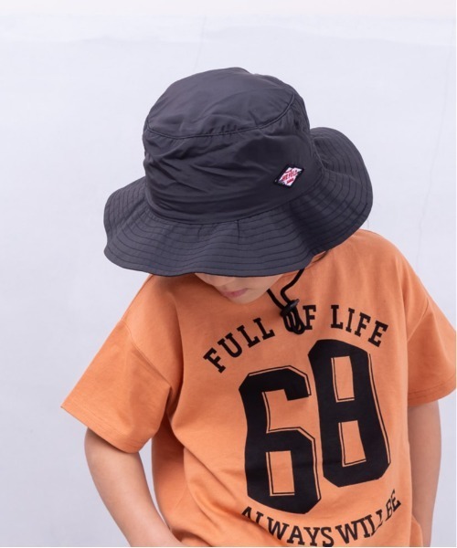 BIG FIELD（ビッグフィールド）の「サファリハット/UVカット(kids/S～L)（ハット・キッズ・オリーブ/ライトブルー/サンドベージュ/レッド/ネイビー/ブラック・S/M/L）」の18枚目の写真