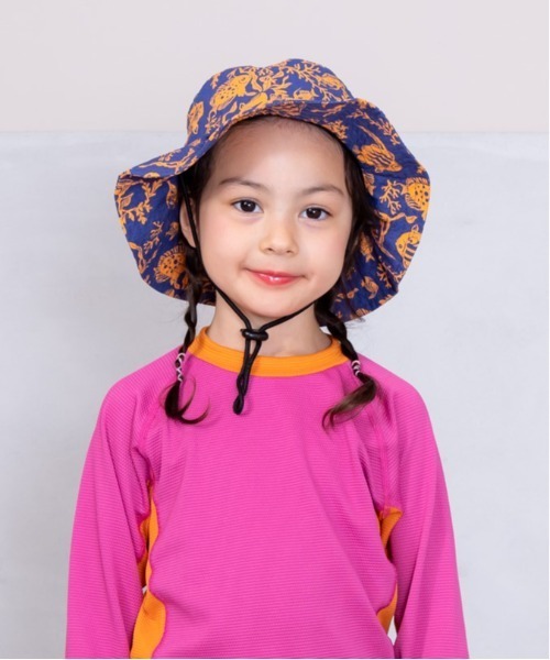 BIG FIELD（ビッグフィールド）の「サファリハット/UVカット(kids/S～L)（ハット・キッズ・オリーブ/ライトブルー/サンドベージュ/レッド/ネイビー/ブラック・S/M/L）」の14枚目の写真