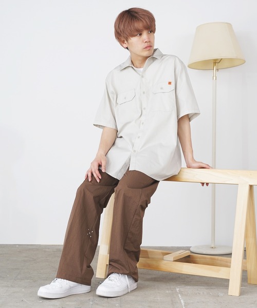 POP TRADING COMPANY(ポップトレーディングカンパニー)の「POP TRADING COMPANY/ポップトレーディングカンパニー×Dickies/ディッキーズ Pop/Dickies Work Pant ワークパンツ セットアップ(チノパンツ・メンズ・ブラウン・XXL/L/S)」の13枚目の写真