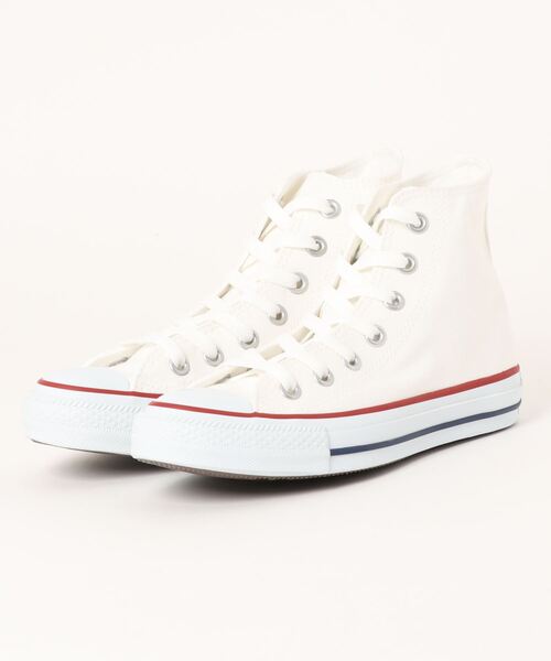 CONVERSE(コンバース)の「《CONVERSE》オールスター HI(スニーカー・レディース・ブラック/ネイビー/チャコール/ホワイト/マルーン/レッド/ブラック×ブラック/ホワイト×ホワイト・23.0cm/25.0cm/22.5cm/23.5cm/24.5cm/24.0cm)」の4枚目の写真