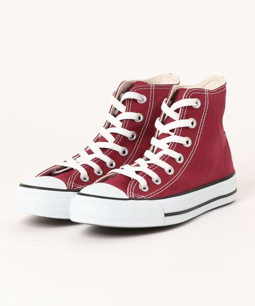 CONVERSE(コンバース)の「《CONVERSE》オールスター HI(スニーカー・レディース・ブラック/ネイビー/チャコール/ホワイト/マルーン/レッド/ブラック×ブラック/ホワイト×ホワイト・23.0cm/25.0cm/22.5cm/23.5cm/24.5cm/24.0cm)」の8枚目の写真