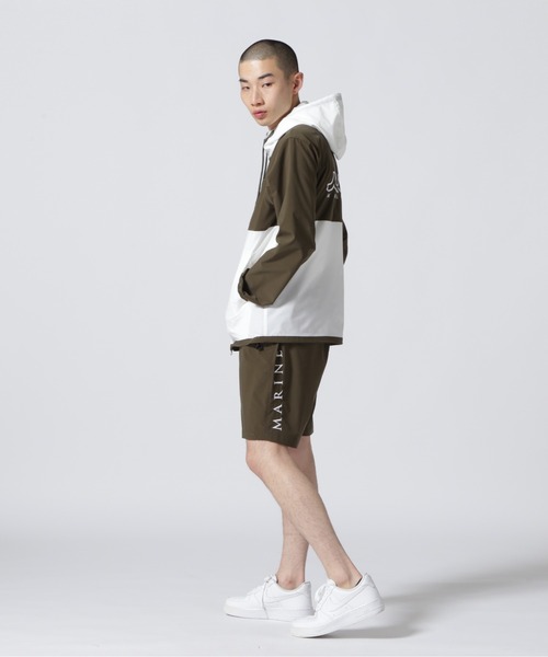 muta marine(ムータ・マリン)の「muta MARINE/ムータ マリン/別注4WAYストレッチフーディー(ブルゾン・メンズ・ブラック/カーキ・5/6/7/8)」の13枚目の写真