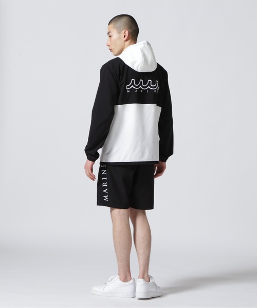 muta marine(ムータ・マリン)の「muta MARINE/ムータ マリン/別注4WAYストレッチフーディー(ブルゾン・メンズ・ブラック/カーキ・5/6/7/8)」の5枚目の写真