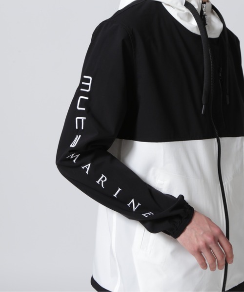 muta marine(ムータ・マリン)の「muta MARINE/ムータ マリン/別注4WAYストレッチフーディー(ブルゾン・メンズ・ブラック/カーキ・5/6/7/8)」の8枚目の写真