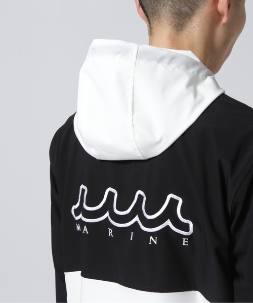 muta marine(ムータ・マリン)の「muta MARINE/ムータ マリン/別注4WAYストレッチフーディー(ブルゾン・メンズ・ブラック/カーキ・5/6/7/8)」の11枚目の写真