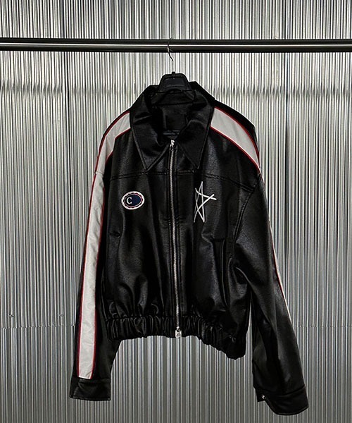 ASCLO（エジュクロ）の「ASCLO Burnze Patch Blouson