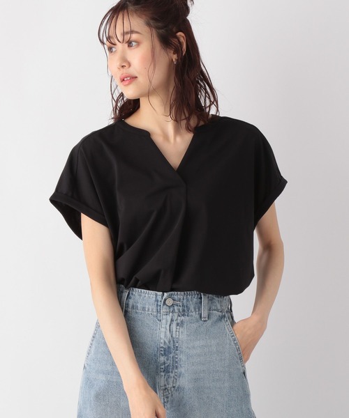 完売FRAMeWORK カットワークスキッパーシャツ新品タグ付き カットワークスキッパーブラウス（シャツ／ブラウス