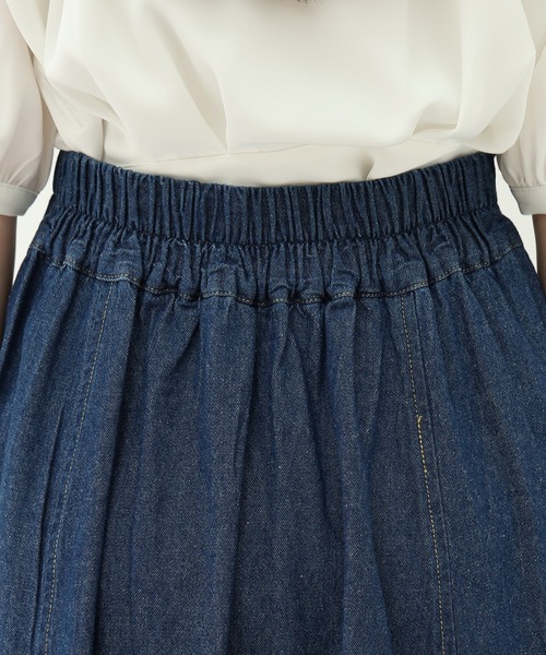 ASTORIA ODIER(アストリアオディール)の「デニムフレアスカート(スカート・レディース・ブルー/ネイビー・LARGE/MEDIUM)」の20枚目の写真