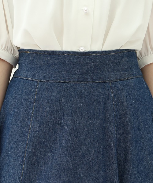 ASTORIA ODIER(アストリアオディール)の「デニムフレアスカート(スカート・レディース・ブルー/ネイビー・LARGE/MEDIUM)」の21枚目の写真