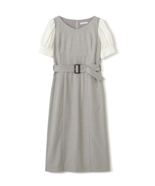 PROPORTION BODY DRESSING（プロポーションボディドレッシング）の「ツイードライクタイトワンピース / 1213240501（ワンピース・レディース・ブラウン/カーキ/ブルー・X-SMALL/SMALL/MEDIUM）」の4枚目の写真