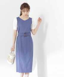 PROPORTION BODY DRESSING | ツイードライクタイトワンピース / 1213240501(ワンピース)