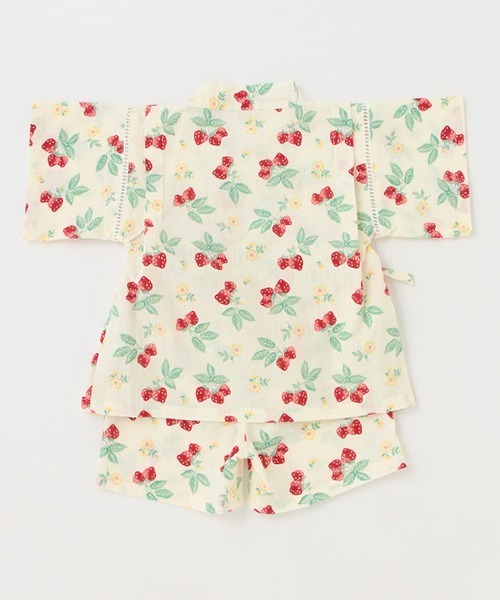 petit main（プティマイン）の「girlsアソート甚平（浴衣・キッズ・アイボリー/ライトピンク/ライトブルー・100cm/90cm/80ｃｍ/120cm/110cm）」の6枚目の写真