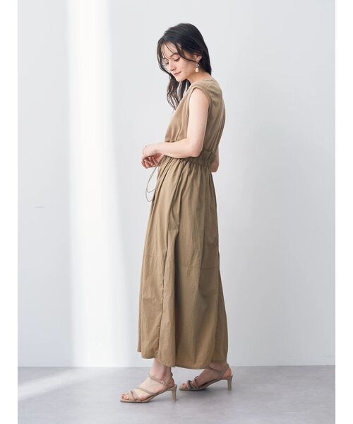 Editt by YECCA VECCA(エディットバイイェッカヴェッカ)の「・2wayドッキングワンピース(ワンピース・レディース・ブラック/ベージュ/ネイビー・FREE)」の9枚目の写真