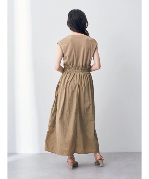 Editt by YECCA VECCA(エディットバイイェッカヴェッカ)の「・2wayドッキングワンピース(ワンピース・レディース・ブラック/ベージュ/ネイビー・FREE)」の11枚目の写真