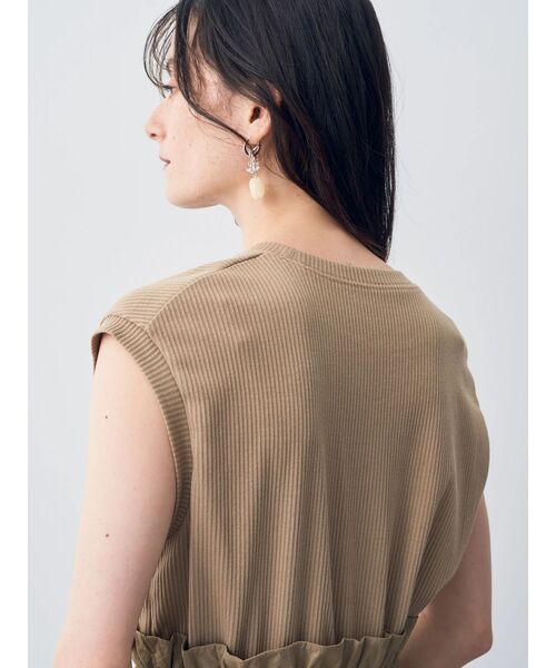 Editt by YECCA VECCA(エディットバイイェッカヴェッカ)の「・2wayドッキングワンピース(ワンピース・レディース・ブラック/ベージュ/ネイビー・FREE)」の15枚目の写真