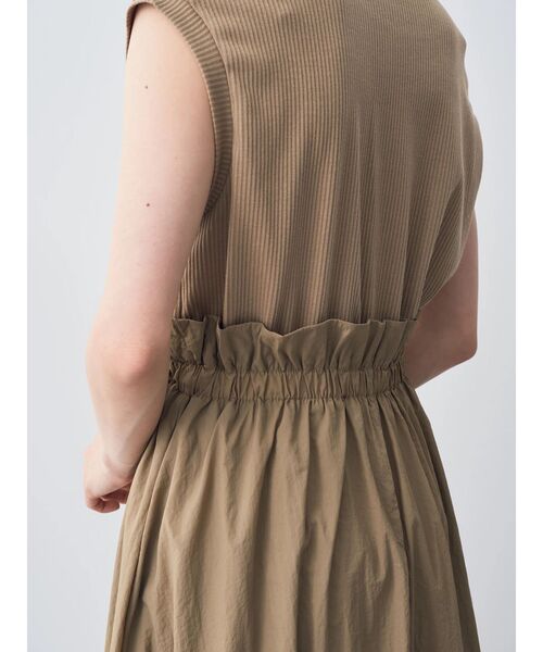 Editt by YECCA VECCA(エディットバイイェッカヴェッカ)の「・2wayドッキングワンピース(ワンピース・レディース・ブラック/ベージュ/ネイビー・FREE)」の16枚目の写真