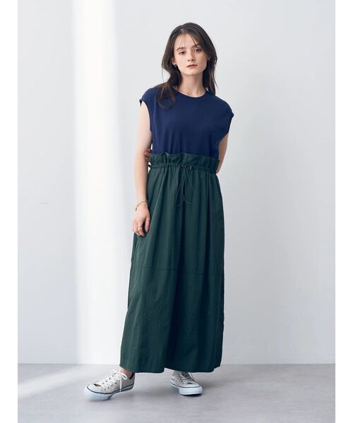 Editt by YECCA VECCA(エディットバイイェッカヴェッカ)の「・2wayドッキングワンピース(ワンピース・レディース・ブラック/ベージュ/ネイビー・FREE)」の17枚目の写真