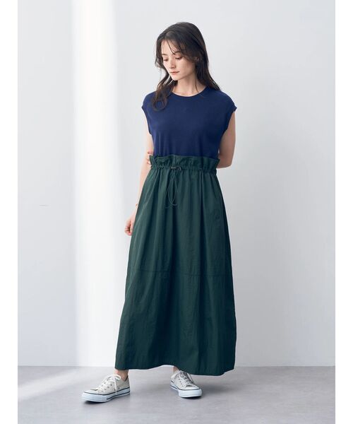 Editt by YECCA VECCA(エディットバイイェッカヴェッカ)の「・2wayドッキングワンピース(ワンピース・レディース・ブラック/ベージュ/ネイビー・FREE)」の18枚目の写真