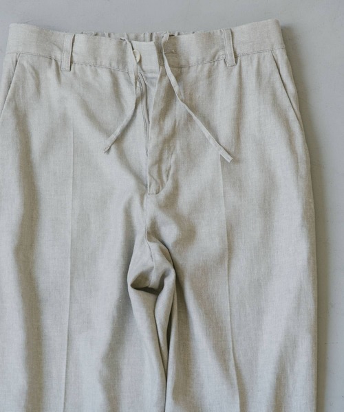 URBAN RESEARCH DOORS（アーバンリサーチドアーズ）の「Heather Linenイージートラウザー（その他パンツ・メンズ・ブラウン/ネイビー/アイボリー・SMALL/MEDIUM/LARGE）」の11枚目の写真
