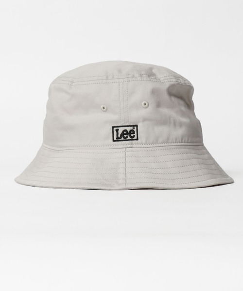 Lee（リー）の「Lee/リー LE BUCKET NANO-W TWILL ロゴ バケットハット 撥水・防汚性能（ハット・メンズ・ベージュ・FREE）」の11枚目の写真