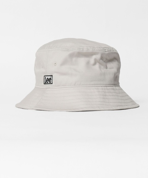 Lee（リー）の「Lee/リー LE BUCKET NANO-W TWILL ロゴ バケットハット 撥水・防汚性能（ハット・メンズ・ベージュ・FREE）」の13枚目の写真