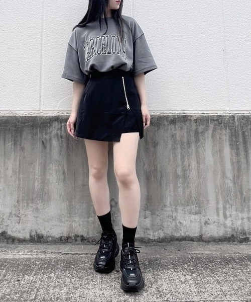 Figments（フィグメンツ）の「サイドZIPミニスカート（スカート・レディース・ブラック・FREE）」の11枚目の写真