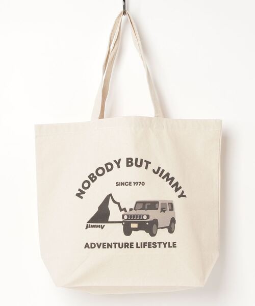 THE BAREFOOT(ベアフット)の「【 SUZUKI / スズキ 】 JIMNY ジムニー トートバッグ TOTE BAG 2202SZ03 ONI(トートバッグ・メンズ・アイボリー/グレー/グリーン/イエロー・FREE)」の10枚目の写真