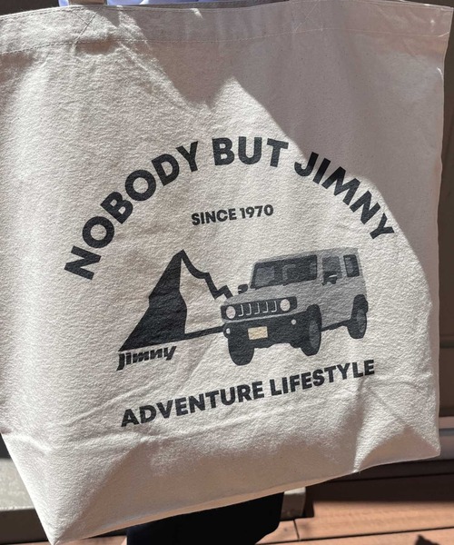 THE BAREFOOT(ベアフット)の「【 SUZUKI / スズキ 】 JIMNY ジムニー トートバッグ TOTE BAG 2202SZ03 ONI(トートバッグ・メンズ・アイボリー/グレー/グリーン/イエロー・FREE)」の9枚目の写真