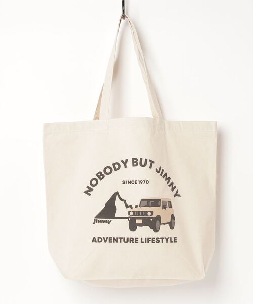 THE BAREFOOT(ベアフット)の「【 SUZUKI / スズキ 】 JIMNY ジムニー トートバッグ TOTE BAG 2202SZ03 ONI(トートバッグ・メンズ・アイボリー/グレー/グリーン/イエロー・FREE)」の14枚目の写真