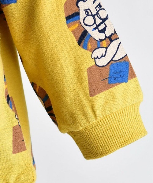 moimoln（モイモルン）の「【セットアップ】ライオンカラートップス＆ブルマ（Tシャツ/カットソー・キッズ・オリーブ・100cm/90cm/110cm/80ｃｍ）」の9枚目の写真