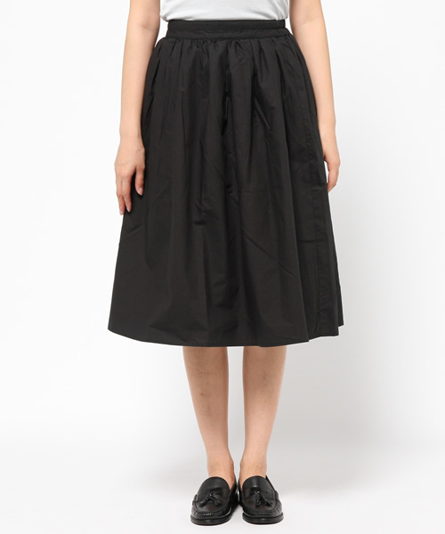 CIAOPANIC TYPY（チャオパニックティピー）の「コットンミモレスカート（スカート・レディース・ホワイト/ブラック/ネイビー/オリーブ/チャコールグレー・FREE）」の6枚目の写真