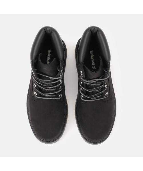 Timberland(ティンバーランド)の「ティンバーランド プレミアム ウォータープルーフ プラットフォーム ブーツ レディース(防水)(ブーツ・レディース・ブラック・23.5cm/24.5cm/25.5cm/23.0cm/24.0cm/25.0cm/22.5cm/26.0cm/22.0cm/26.5cm)」の2枚目の写真