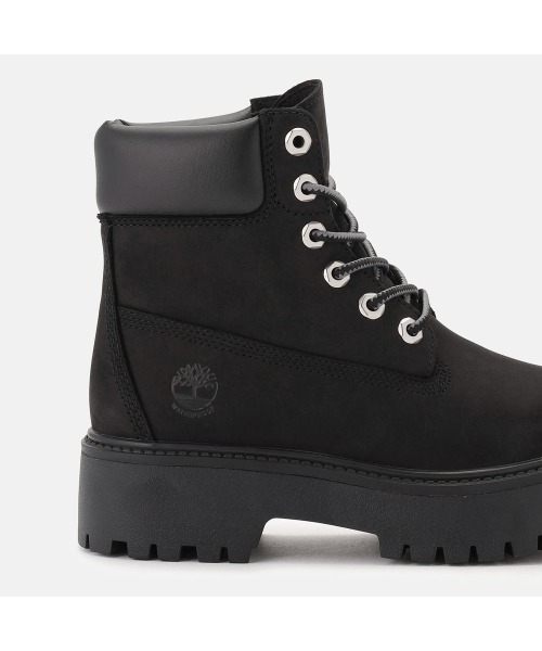 Timberland(ティンバーランド)の「ティンバーランド プレミアム ウォータープルーフ プラットフォーム ブーツ レディース(防水)(ブーツ・レディース・ブラック・23.5cm/24.5cm/25.5cm/23.0cm/24.0cm/25.0cm/22.5cm/26.0cm/22.0cm/26.5cm)」の6枚目の写真