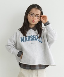 coca（coca） | キッズ 親子お揃い裏毛七分袖ロゴスウェット(スウェット)