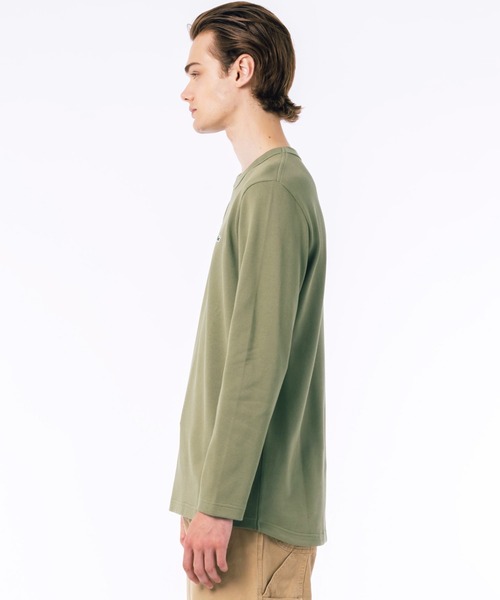 LACOSTE（ラコステ）の「クラシックフィット ビッグピケ ロングスリーブTシャツ（Tシャツ/カットソー・メンズ・ネイビー/ダークグリーン/ホワイト/ブラック/グレー/カーキ/ダークブラウン・5/4/3/2/6）」の14枚目の写真