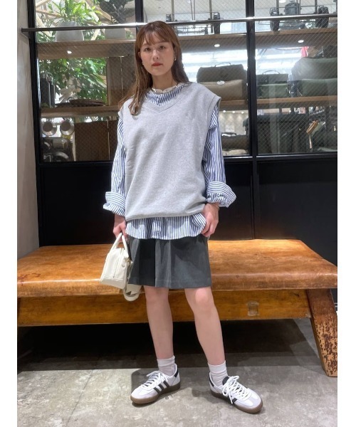 niko and...(ニコアンド)の「アソートタックショートパンツ(その他パンツ・レディース・チャコール/ブラウン/スモーク・LARGE/MEDIUM)」の19枚目の写真