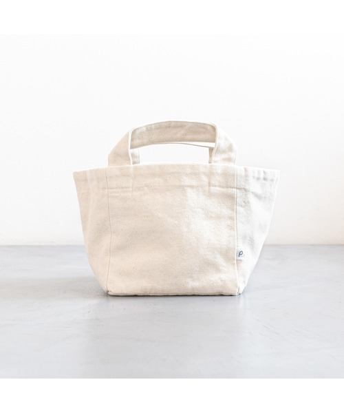 pouto(ポウト)の「pouto / ポウト キャンバス キューブ トート ミニ CANVAS CUBE TOTE MINI ミニトート PO 005 DLI(トートバッグ・レディース・レッド/グレー/ブラック/ナチュラル/ブルー・FREE)」の11枚目の写真