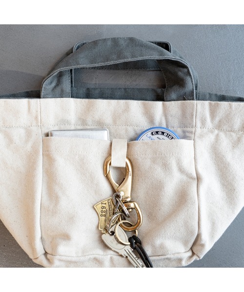 pouto(ポウト)の「pouto / ポウト キャンバス キューブ トート ミニ CANVAS CUBE TOTE MINI ミニトート PO 005 DLI(トートバッグ・レディース・レッド/グレー/ブラック/ナチュラル/ブルー・FREE)」の18枚目の写真