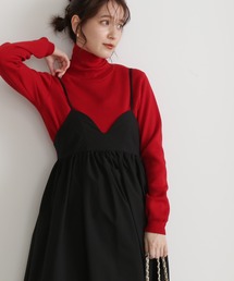 N.（N. Natural Beauty Basic） | ◆ウールベーシックスムースタートルネックニット(ニット/セーター)