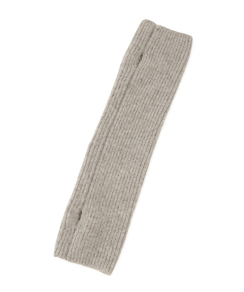 VIS（ビス）の「【2WAY】フィンガーレスリブニットアームウォーマー（手袋・レディース・グレー/オフホワイト/ブラウン/ミント/ブルー/ラベンダー/レッド系その他2・FREE）」の13枚目の写真