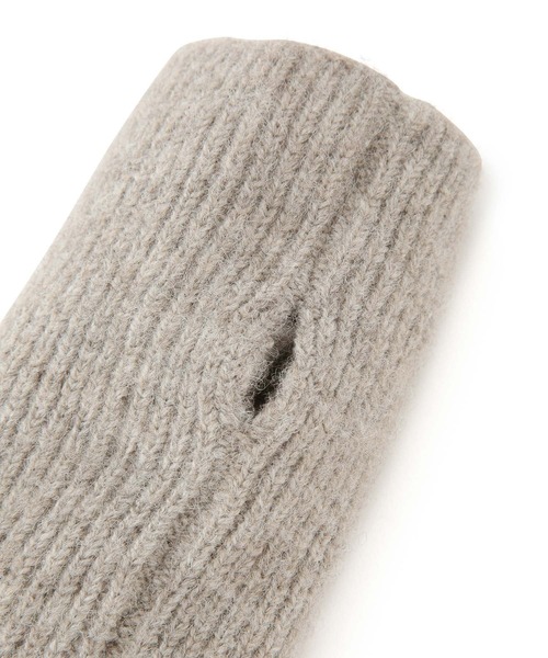 VIS（ビス）の「【2WAY】フィンガーレスリブニットアームウォーマー（手袋・レディース・グレー/オフホワイト/ブラウン/ミント/ブルー/ラベンダー/レッド系その他2・FREE）」の17枚目の写真